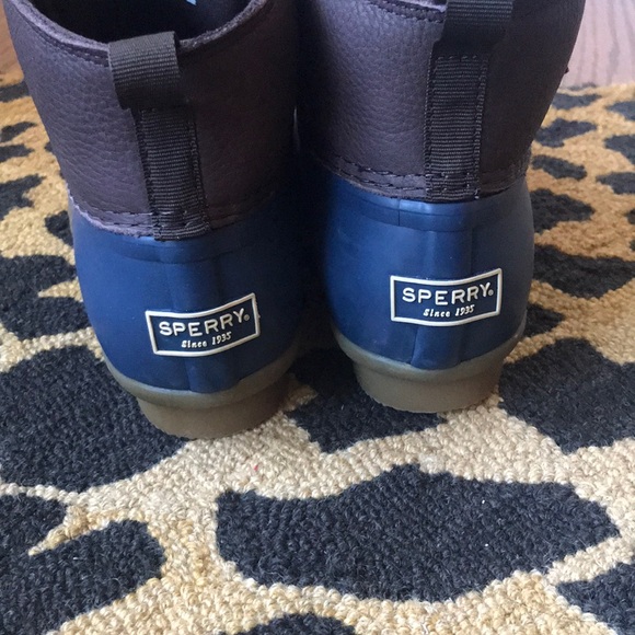 NWOT Sperry Saltwater 2-Eye Leather Shaft  Boot